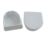 DOCKEDGE LARGE END PLUG WHITE  2 PACK