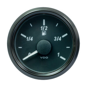 VDO SINGLEVIU 52MM (2-1/16") FUEL LEVEL GAUGE - EURO