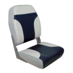SPRINGFIELD HIGH BACK MULTI COLOR FOLDING SEAT BLUE/GREY