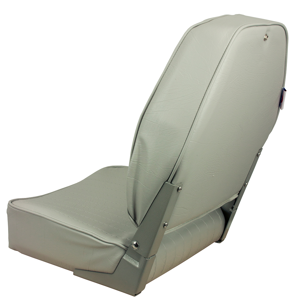 SPRINGFIELD HIGH BACK FOLDING SEAT GREY - Image 2