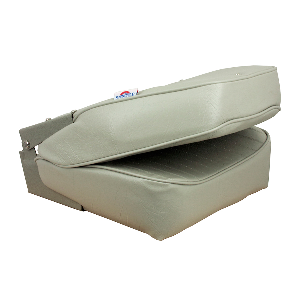 SPRINGFIELD HIGH BACK FOLDING SEAT GREY - Image 3