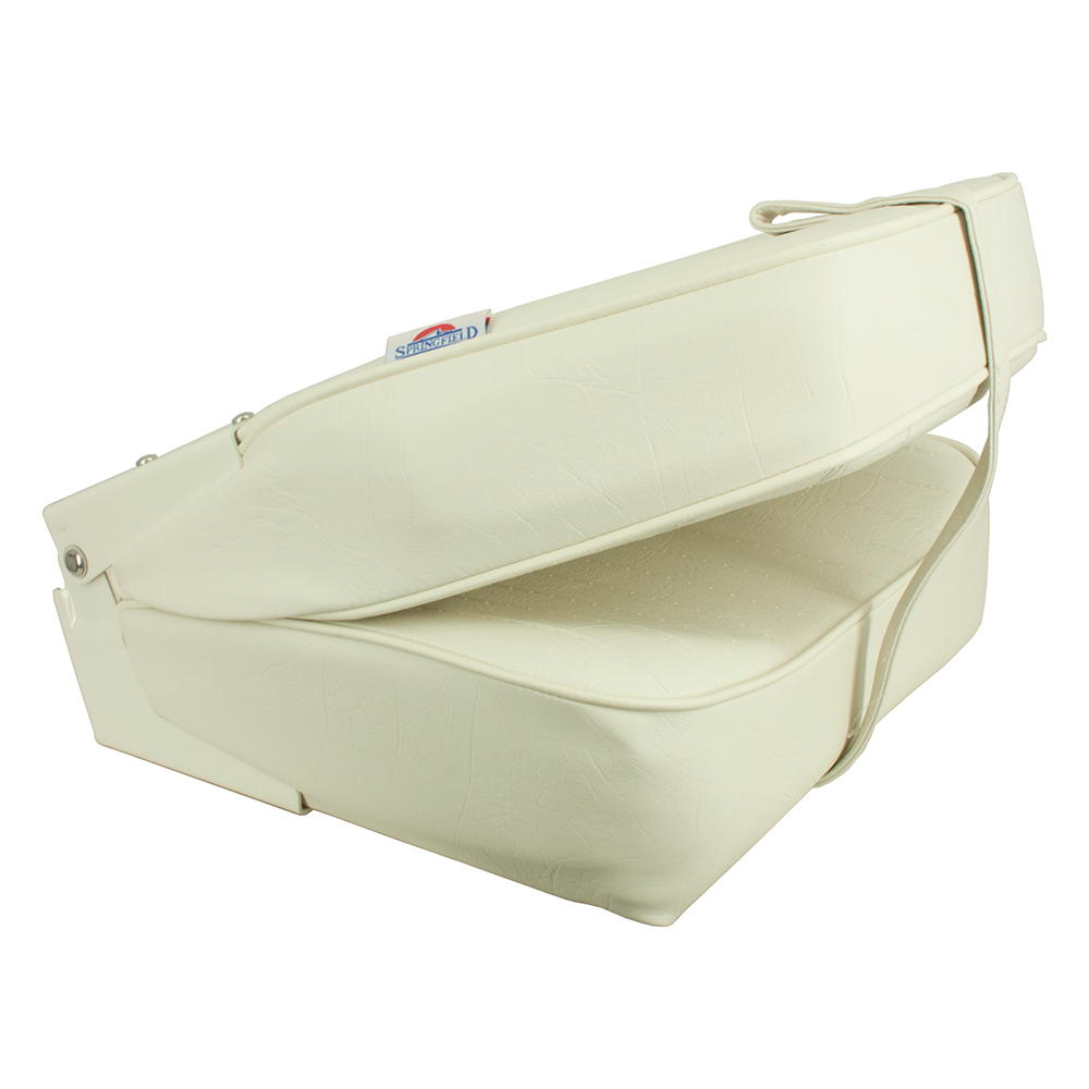 SPRINGFIELD HIGH BACK FOLDING SEAT WHITE - Image 5