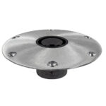 SPRINGFIELD PLUG-IN 9" ROUND BASE F/2-3/8" POST