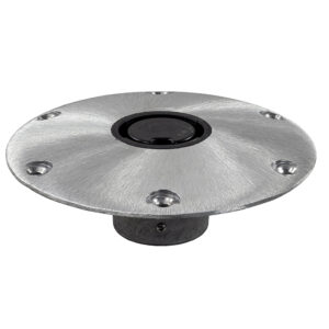 SPRINGFIELD PLUG-IN 9" ROUND BASE F/2-3/8" POST