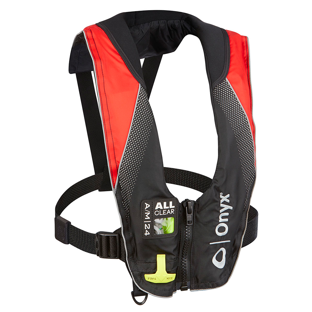 ONYX A/M-24 ALL CLEAR AUTO/MANUAL PFD RED
