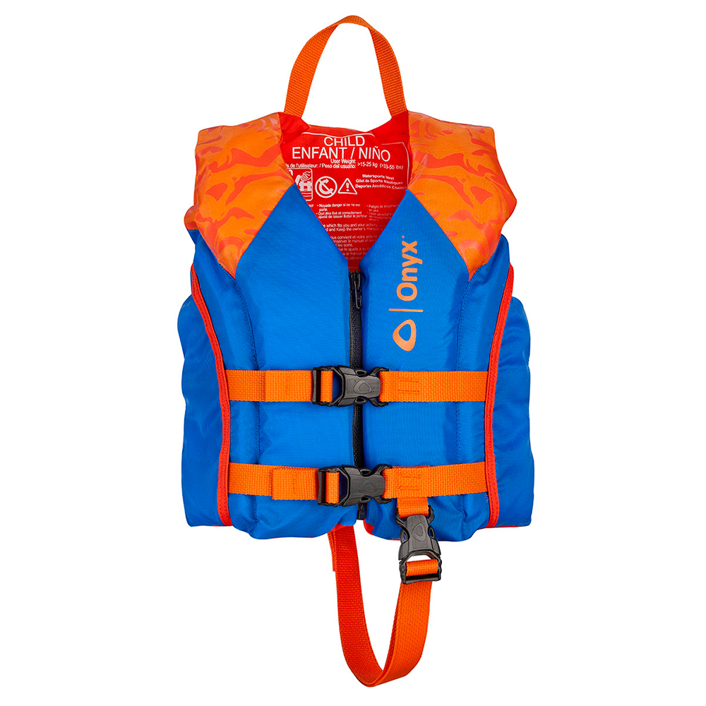 ONYX SHOAL ALL ADVENTURE CHILD LIFE JACKET ORANGE