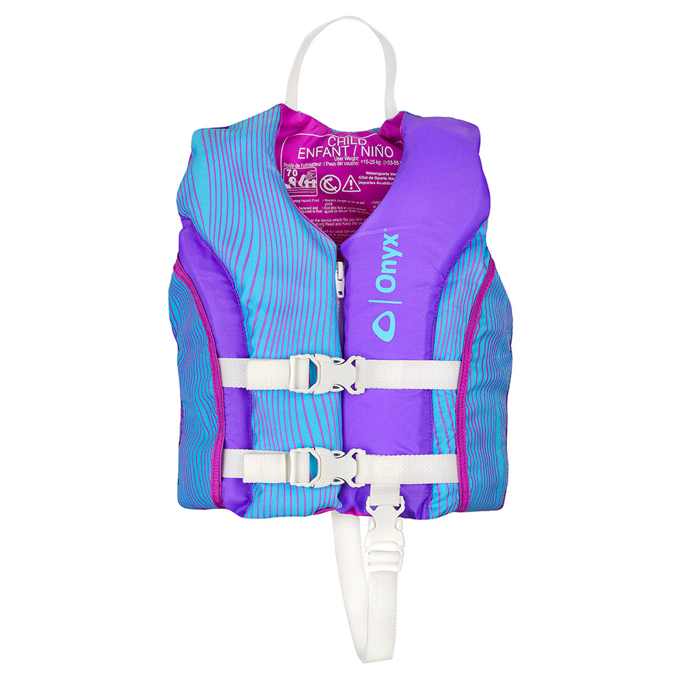 ONYX SHOAL ALL ADVENTURE CHILD LIFE JACKET PURPLE