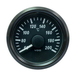 VDO SINGLEVIU 52MM (2-1/16") CYLINDER TEMP GAUGE -200 DEG C