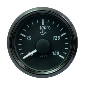 VDO SINGLEVIU 52MM (2-1/16") OIL TEMP GAUGE - 150 DEG C