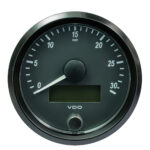 VDO SINGLEVIU 80MM (3-1/8") SPEEDOMETER - 30 MPH