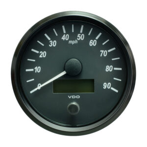 VDO SINGLEVIU 100MM (4") SPEEDOMETER - 90 MPH
