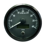 VDO SINGLEVIU 100MM (4") TACHOMETER - 4000 RPM