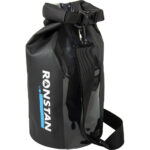 RONSTAN DRY ROLL TOP 10L BAG BLACK WITH WINDOW