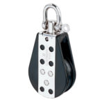 HARKEN MIDRANGE SINGLE W/ ALUMINUM SHEAVE BLOCK