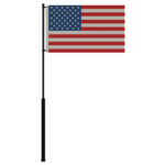 MATE SERIES FLAG POLE 72" W/ USA FLAG