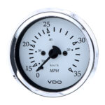 VDO COCKPIT MARINE 85MM (3-3/8") PITOT SPEEDOMETER