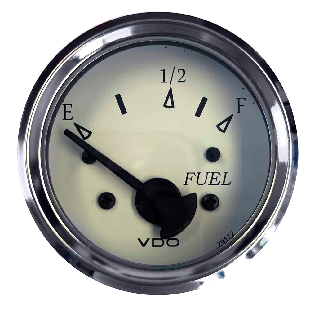 VDO COCKPIT MARINE 52MM (2-1/16") FUEL LEVEL GAUGE