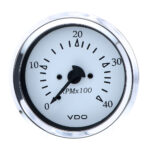 VDO COCKPIT MARINE 85MM (3-3/8") DIESEL TACHOMETER