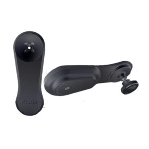 PTM WATERSPORTS 4" MIRROR BRACKET EXTENDER  - BLACK