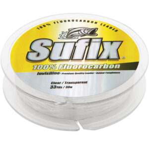 SUFIX 100% FLUOROCARBON INVISILINE LEADER 60LB 33YD