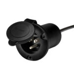 GUEST AC UNIVERSAL PLUG HOLDER BLACK