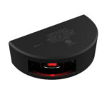 LOPOLIGHT RED PORT SIDELIGHT 2NM 6M CABLE BLACK HOUSING