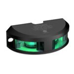 LOPOLIGHT 180 DEGREE GREEN NAV LIGHT 2NM 0.7M CABLE