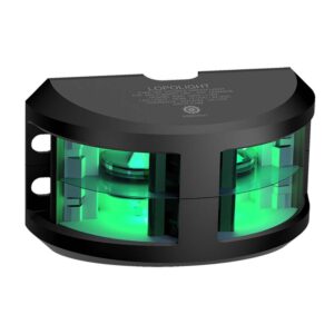 LOPOLIGHT 180 DEGREE DOUBLE STACKED GREEN NAV LIGHT 2NM