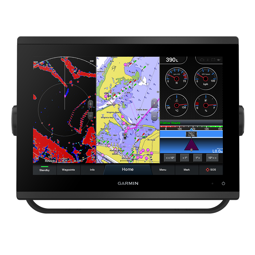 GARMIN GPSMAP 1223 NON-SONAR W/ WORLDWIDE BASEMAP
