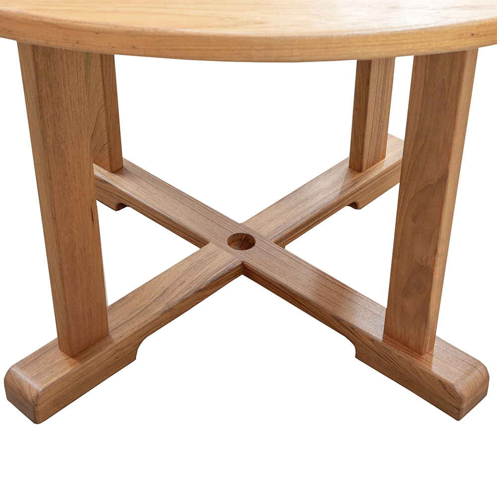 WHITECAP TEAK ROUND DINING TABLE - Image 2