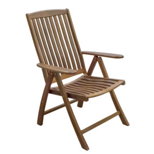 WHITECAP TEAK RECLINING ARM CHAIR