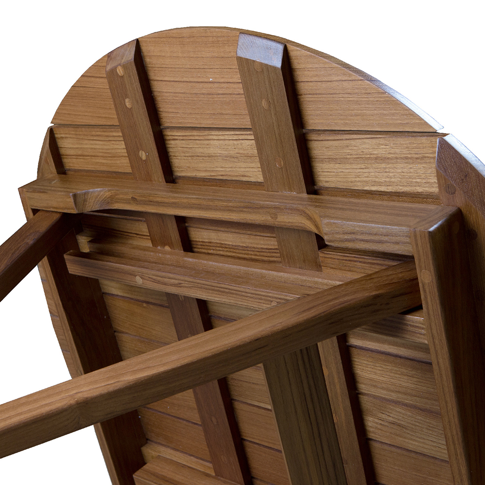 WHITECAP TEAK ROUND SLAT TABLE - Image 3