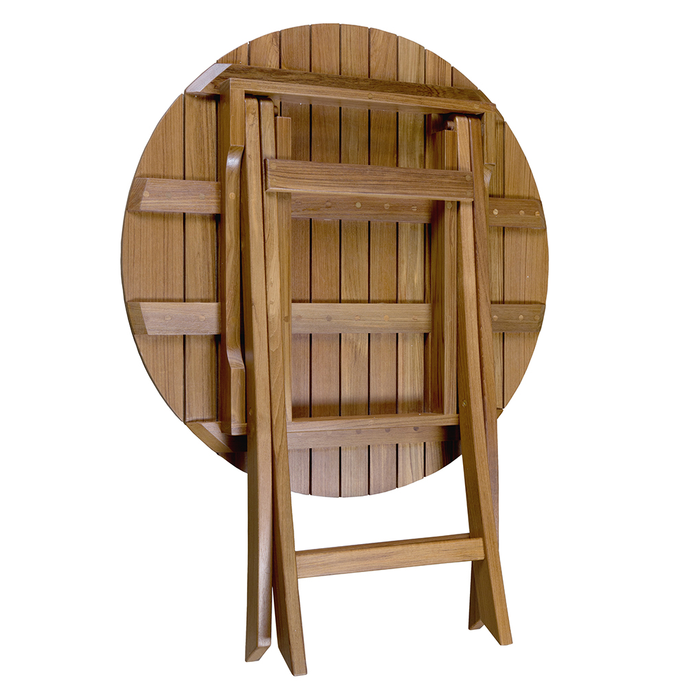 WHITECAP TEAK ROUND SLAT TABLE - Image 4
