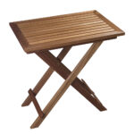 WHITECAP TEAK FOLDING SLAT TABLE
