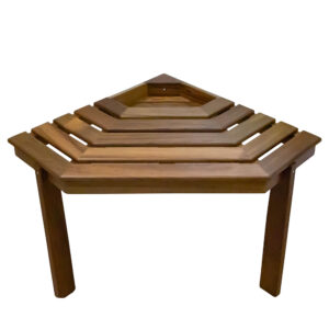 WHITECAP TEAK SHOWER / CORNER STOOL
