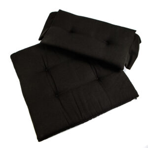 WHITECAP SEAT CUSHION SET FOR  DIRECTOR'S II CHAIR BLACK