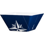MARINE BUSINESS NORTHWIND SQUARE BOWL SET OF 6