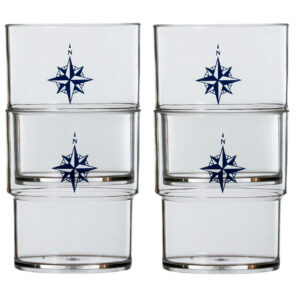 MARINE BUSINESS NORTHWIND STACKABLE GLASS SET OF 12