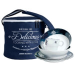 MARINE BUSINESS NORTHWIND 16 PIECE TABLEWARE SET & BASKET