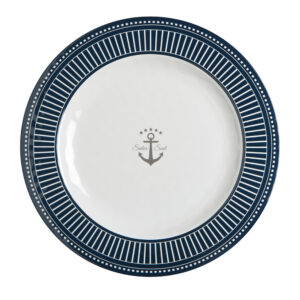 MARINE BUSINESS SAILOR SOUL  FLAT PLATE 10" SET OF 6