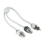 T-SPEC V10 SERIES RCA Y CABLE 2 CHANNEL- 1 MALE TO 2 FEMALES