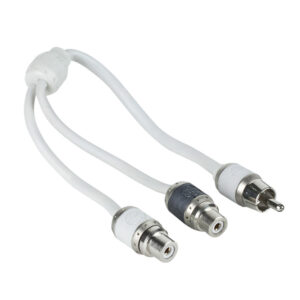 T-SPEC V10 SERIES RCA Y CABLE 2 CHANNEL- 1 MALE TO 2 FEMALES
