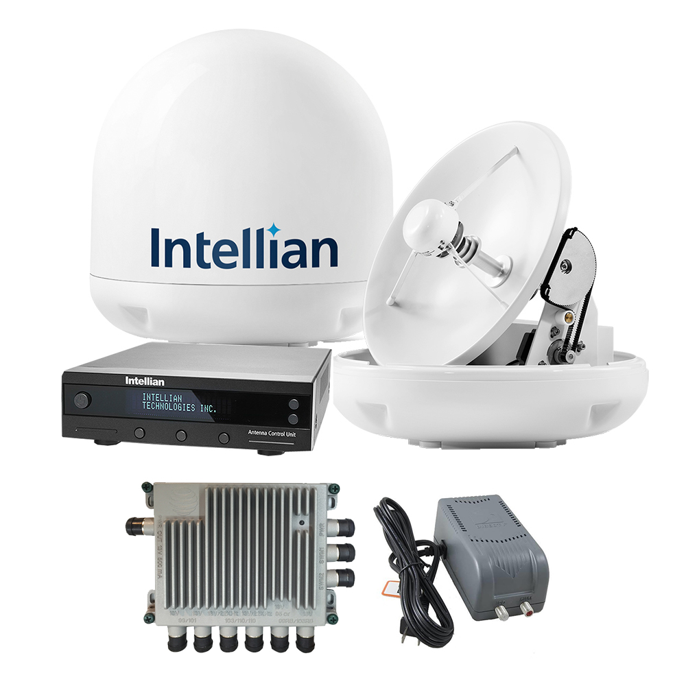 INTELLIAN I3 US & CANADA TV ANTENNA SYSTEM + SWM30 KIT