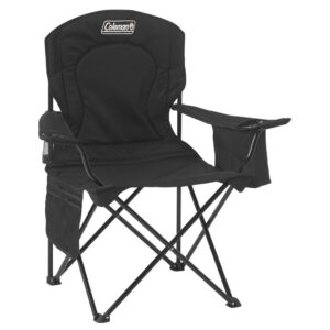 COLEMAN COOLER QUAD CHAIR BLACK