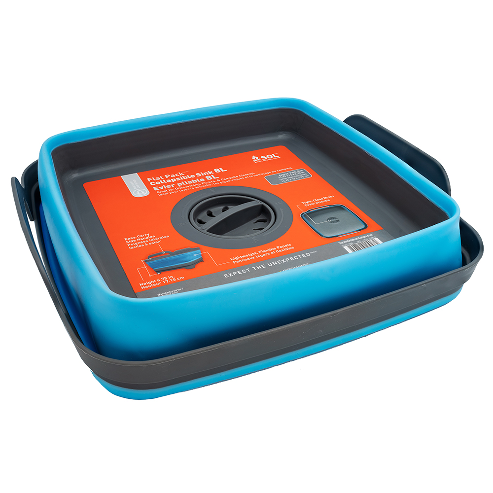 SURVIVE OUTDOOR LONGER FLAT PACK SINK - 8L - Image 2