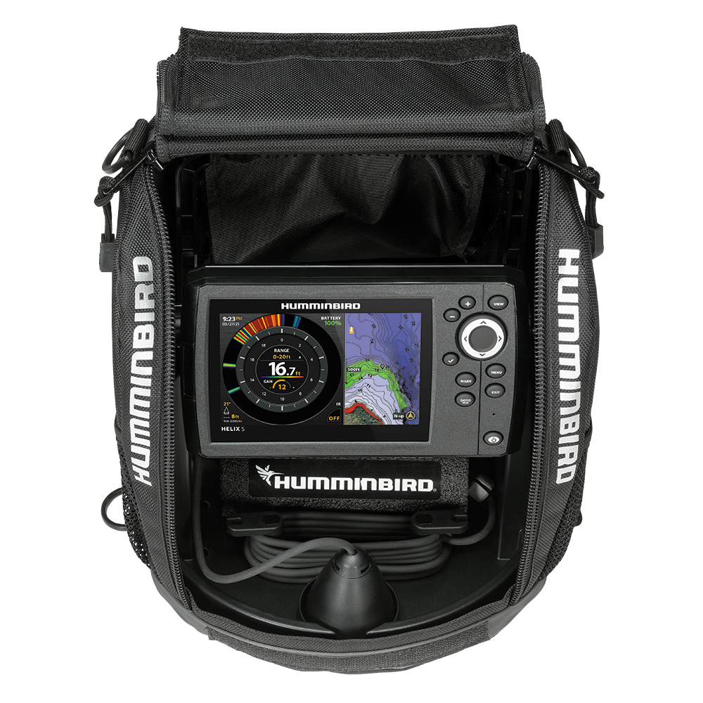 HUMMINBIRD ICE HELIX 5 G3 CHIRP SONAR/GPS ALL SEASON - Image 2
