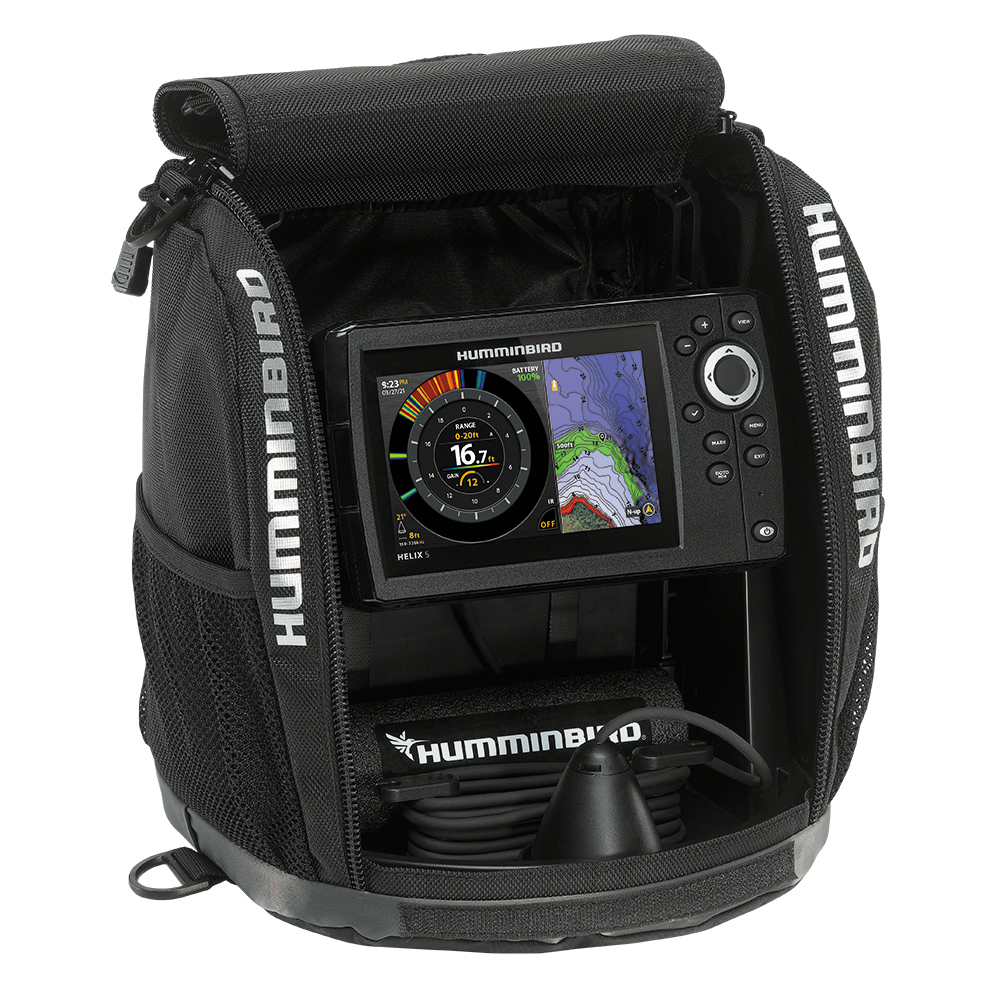 HUMMINBIRD ICE HELIX 5 G3 CHIRP SONAR/GPS ALL SEASON - Image 3