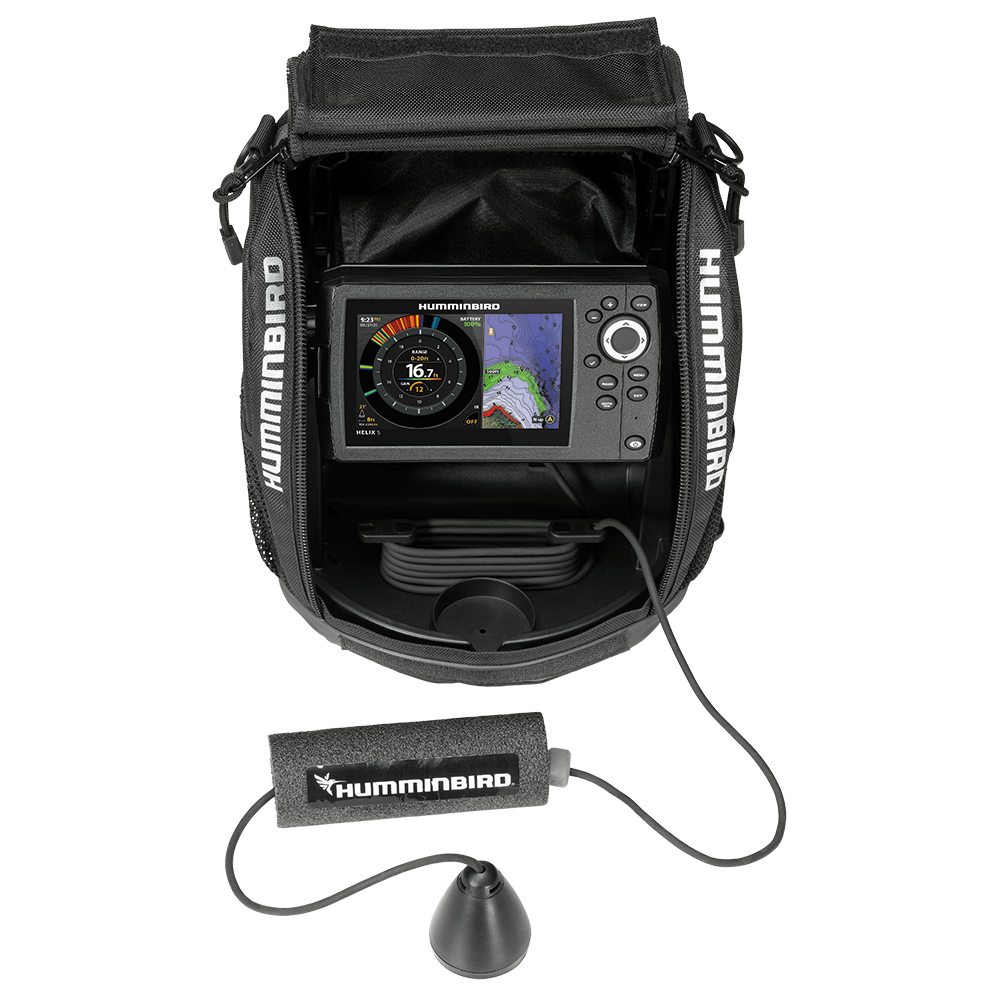 HUMMINBIRD ICE HELIX 5 G3 CHIRP SONAR/GPS ALL SEASON - Image 4