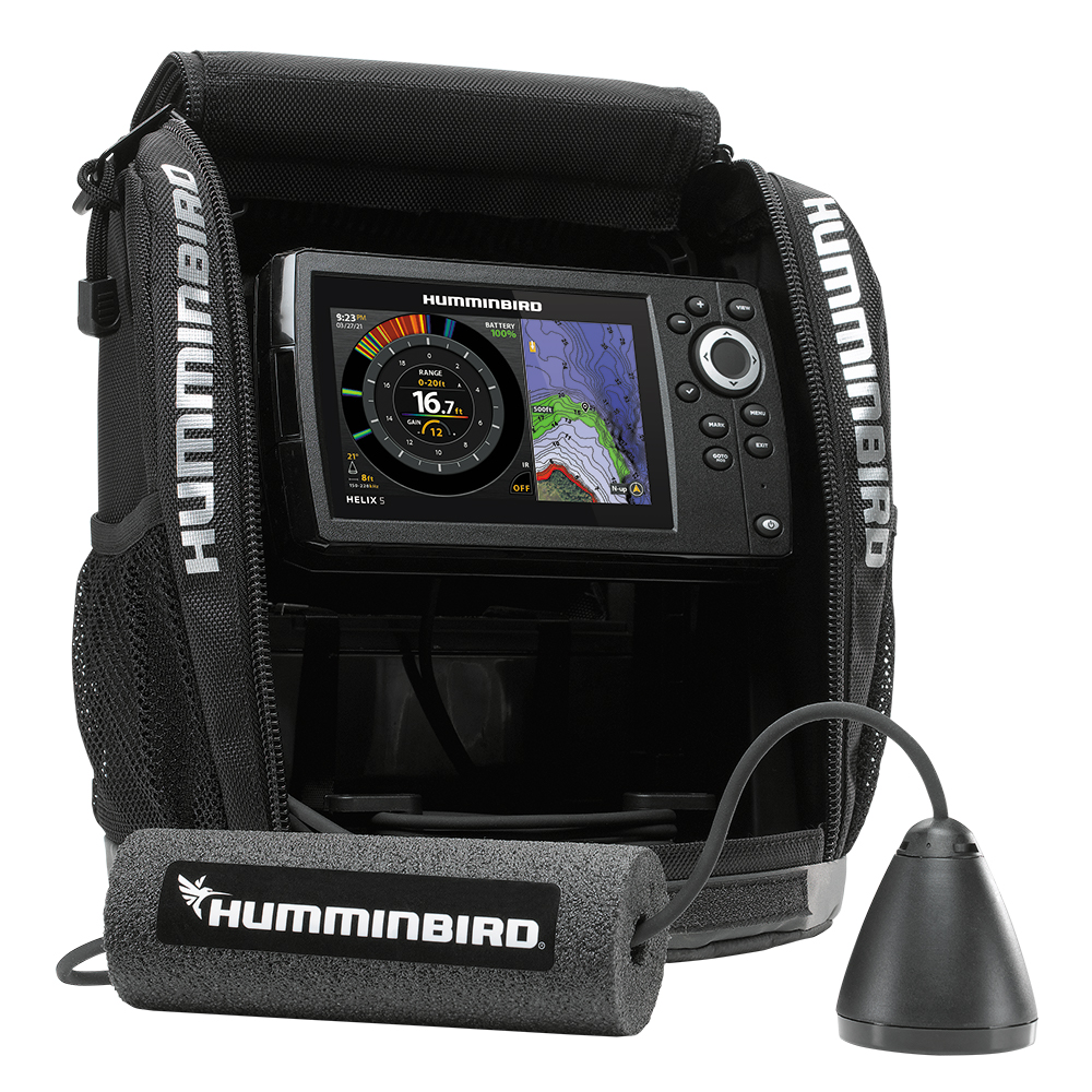 HUMMINBIRD ICE HELIX 5 G3 CHIRP SONAR/GPS ALL SEASON - Image 5