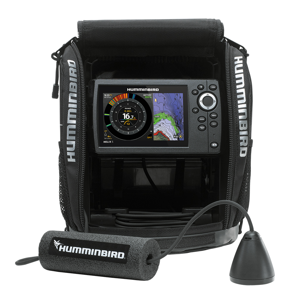 HUMMINBIRD ICE HELIX 5 G3 CHIRP SONAR/GPS ALL SEASON